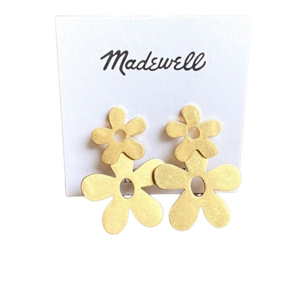 Madewell “Daisy Statement Earrings” new drop - Picture 2 of 4